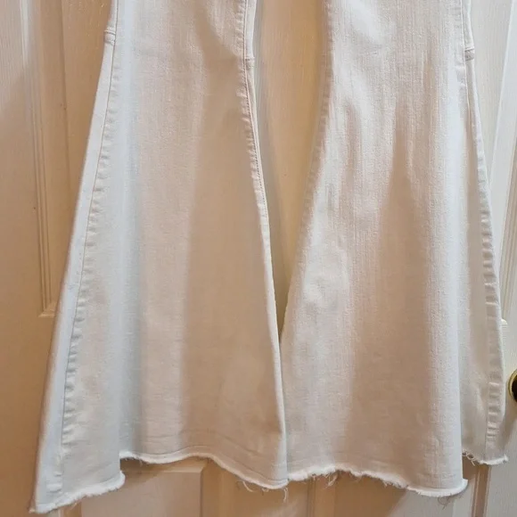 Free people just float on flare stretch jeans size 28 regular White - Picture 7 of 13